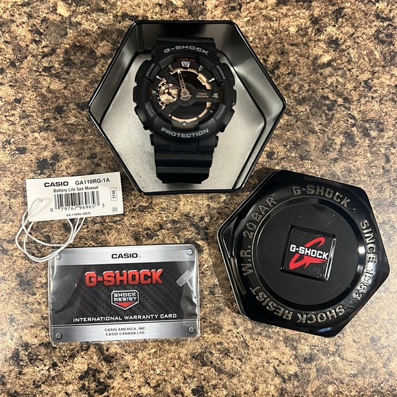 ⌚️ EUC G-Shock Analog Digital Black Resin Watch - Picture 8 of 8